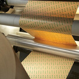 Learn about Step 3, Identify Process Steps, in the 3M ASPEC Method. Image of roll of adhesive transfer tape in the manufacturing process.
