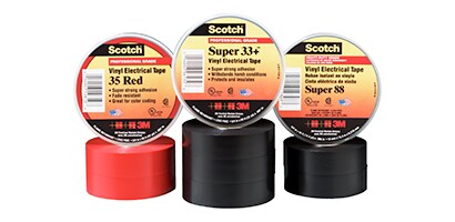 3M electrical tape helps facilitate electrical construction and maintenance.
