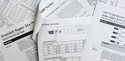 Instrucciones y Fichas técnicas 3M.
