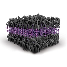 Diffusion adhesion is common in assemblies with difficult-to-bond low surface energy materials.Graphic illustrating the diffusion mechanism of adhesion.