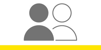 Icon of two people side by side.
