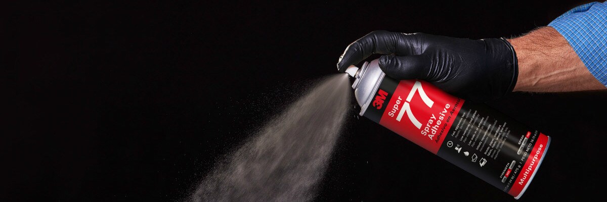 3M spray adhesives are available in aerosols, cylinders and bulk formats.
