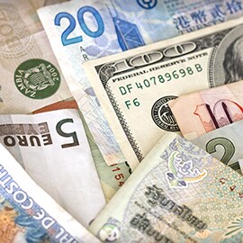 Learn about Step 5, Cost Implications, in the 3M ASPEC Method. Image of multiple currencies.