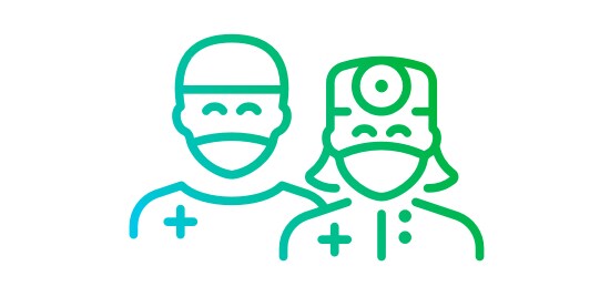 doctor and nurse icon

