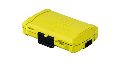 ABS plastic yellow case with 3M logo
