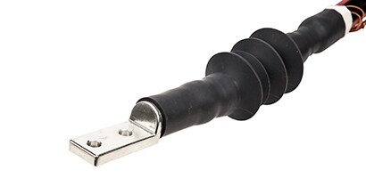 A 3M cable termination is used for electrical construction and maintenance.
