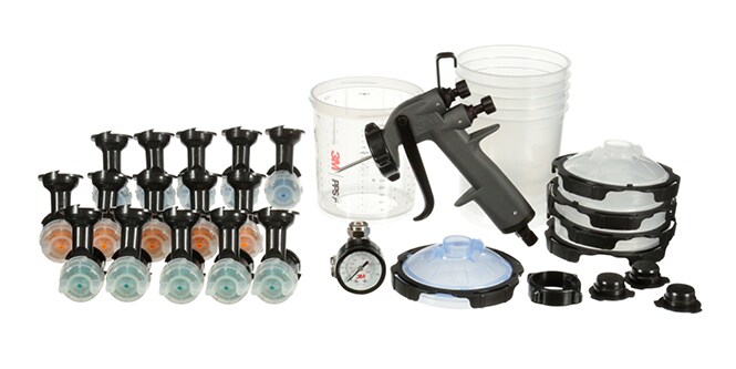 image of the components that come with the starter kit
