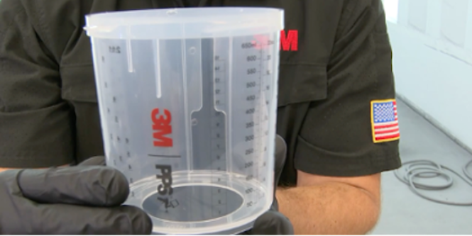 image of spray gun cup
