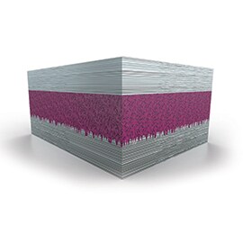 Mechanical interlocking occurs as the adhesive flows into the pores on the substrate’s surface. Graphic demonstrating the effects of adhesive flows in mechanical interlocking.